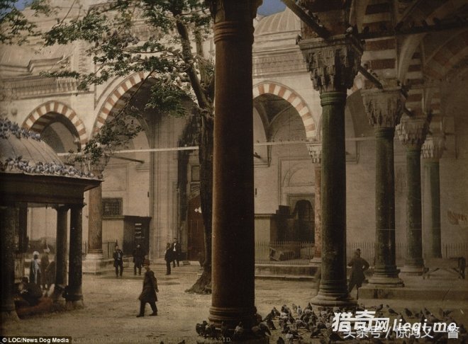 罕见彩色照片揭示了120年前的奥斯曼帝国：多富有！(2)
